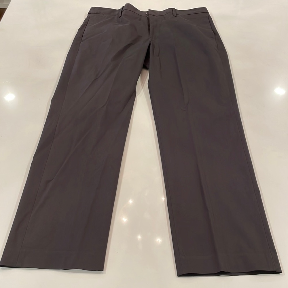 Dark Gray Bonobos straight leg pants, size 35/32, gently used